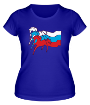 Женская футболка Сильная Россия фото