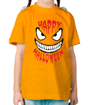 Детская футболка Happy halloween фото