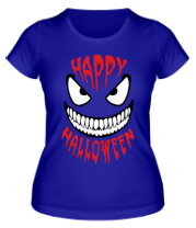 Женская футболка Happy halloween фото