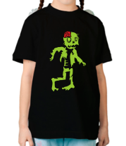 Детская футболка Неуклюжий зомби фото