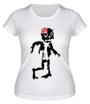 Женская футболка Неуклюжий зомби фото