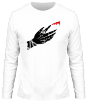 Мужская футболка длинный рукав Рука вампира фото