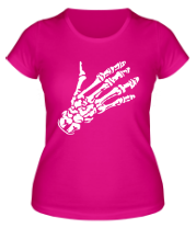 Женская футболка Костлявая рука фото