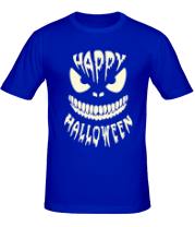 Мужская футболка Happy halloween (свет) фото