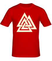 Мужская футболка Трикветра (валькнут) (свет) фото