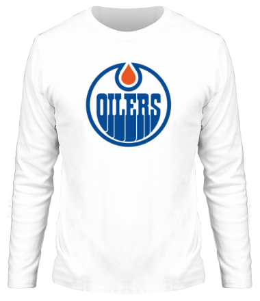 Мужская футболка длинный рукав HC Edmonton Oilers