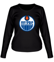 Женская футболка длинный рукав HC Edmonton Oilers фото