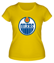 Женская футболка HC Edmonton Oilers фото