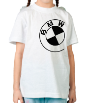 Детская футболка Бмв значок фото