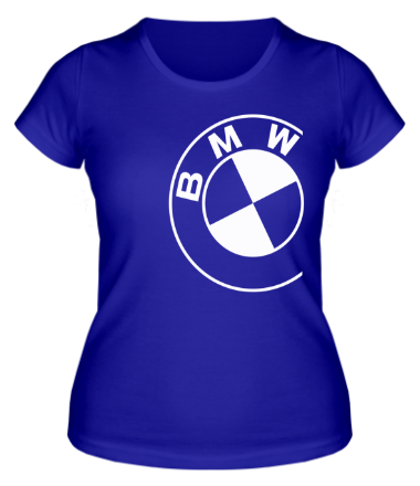 Женская футболка Бмв значок