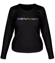 Женская футболка длинный рукав BMW Performance