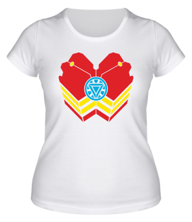 Женская футболка Ironman Armor Reactor