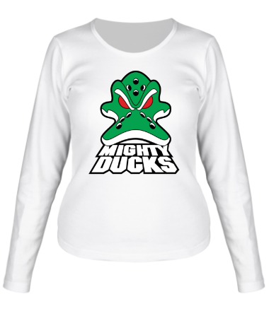 Женская футболка длинный рукав HC Anaheim Ducks Alternative