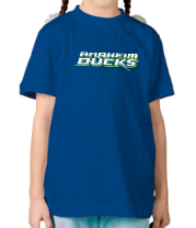 Детская футболка HC Anaheim Ducks Sign фото