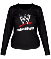 Женская футболка длинный рукав WWE Breaking Point фото