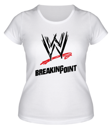 Женская футболка WWE Breaking Point