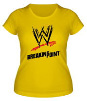 Женская футболка WWE Breaking Point фото