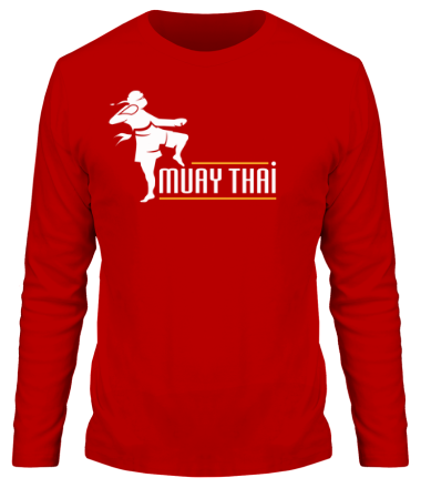Мужская футболка длинный рукав Muay Thai Boxer