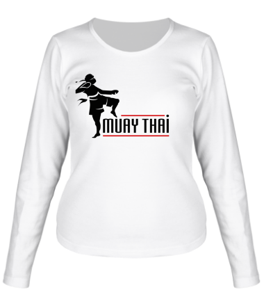 Женская футболка длинный рукав Muay Thai Boxer