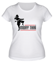 Женская футболка Muay Thai Boxer фото