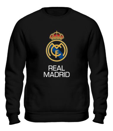 Толстовка без капюшона FC Real Madrid