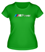 Женская футболка BMW MPower фото