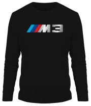 Мужская футболка длинный рукав BMW M3 Driving фото