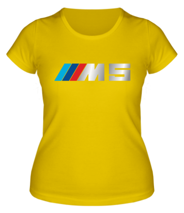 Женская футболка BMW M5 Driving
