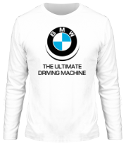 Мужская футболка длинный рукав BMW Driving Machine фото