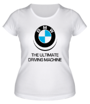 Женская футболка BMW Driving Machine фото