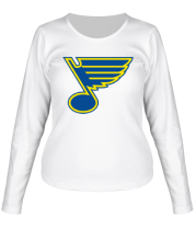 Женская футболка длинный рукав HC St. Louis Blues фото