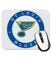 Коврик для мыши HC St. Louis Blues Round фото