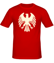 Мужская футболка Немецкий средневековый рисунок орла (свет)