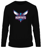 Мужская футболка длинный рукав NBA Charlotte Hornets фото