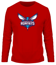 Мужская футболка длинный рукав NBA Charlotte Hornets фото