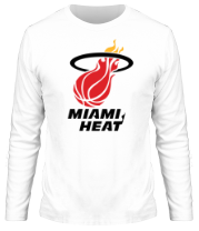 Мужская футболка длинный рукав NBA Miami Heat фото