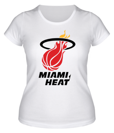 Женская футболка NBA Miami Heat