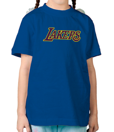Детская футболка NBA Lakers Los Angeles