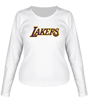 Женская футболка длинный рукав NBA Lakers Los Angeles