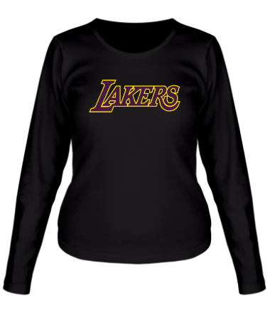 Женская футболка длинный рукав NBA Lakers Los Angeles