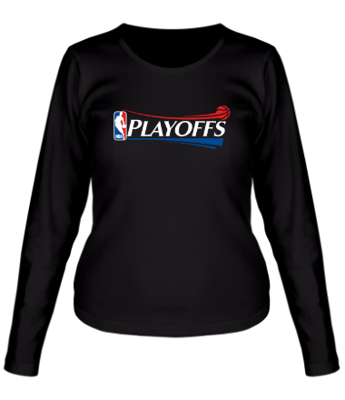 Женская футболка длинный рукав NBA Playoffs