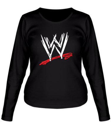 Женская футболка длинный рукав WWE