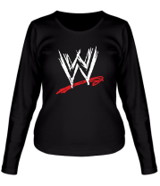 Женская футболка длинный рукав WWE фото