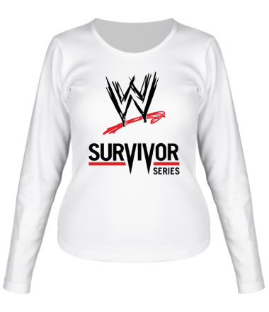 Женская футболка длинный рукав WWE Survivor Series