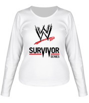 Женская футболка длинный рукав WWE Survivor Series фото