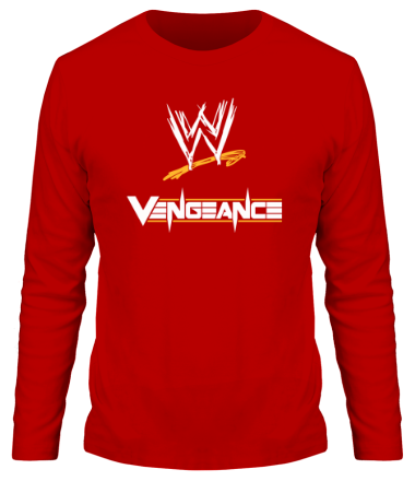 Мужская футболка длинный рукав WWE Vengeance