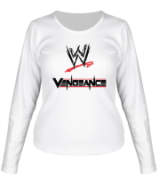 Женская футболка длинный рукав WWE Vengeance фото