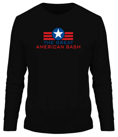 Мужская футболка длинный рукав WWE Great American Bash