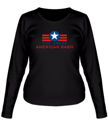 Женская футболка длинный рукав WWE Great American Bash
