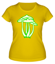 Женская футболка Грибы псилоцибы фото